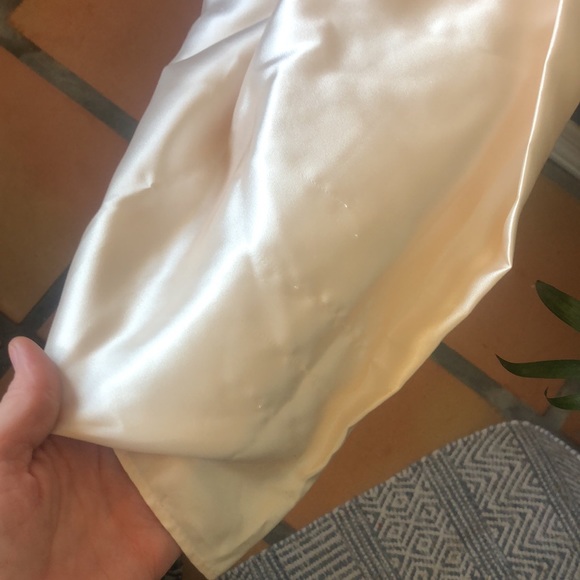 Vintage 80’s pink, lace and satin dress - Picture 8 of 8